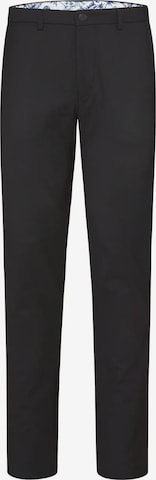 Coupe slim Pantalon chino MEYER en noir : devant