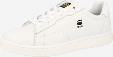 Baskets basses 'Cadet Lea' G-Star RAW en blanc : devant