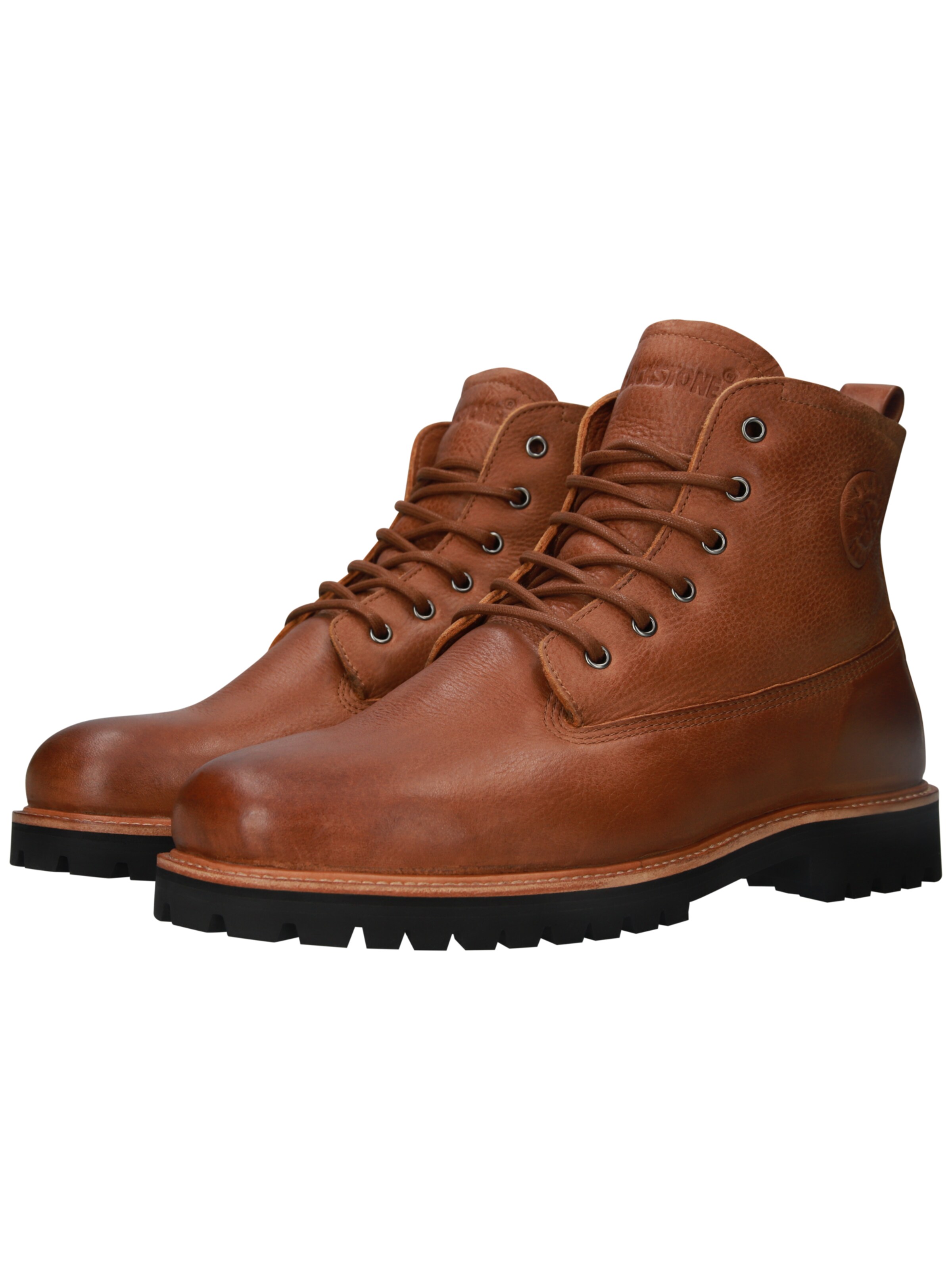 Boots stringati 'Rock Hardy OM62' di BLACKSTONE in marrone