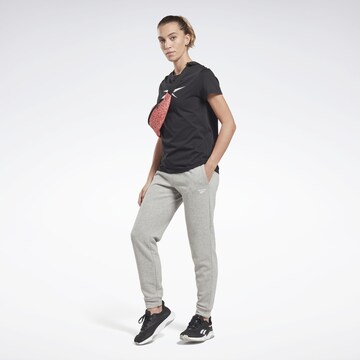 juoda Reebok Sportiniai marškinėliai 'Vector'