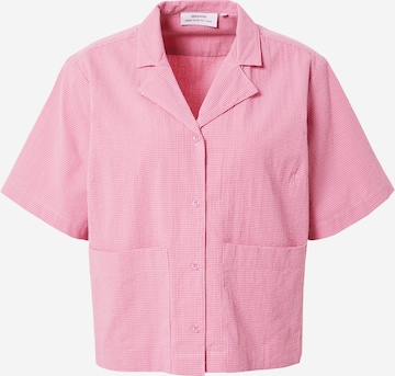 DEDICATED. Bluse 'Valje' in Pink: predná strana