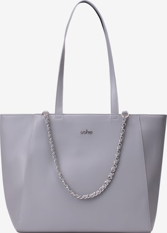 usha BLACK LABEL Shopper táska - szürke: elől