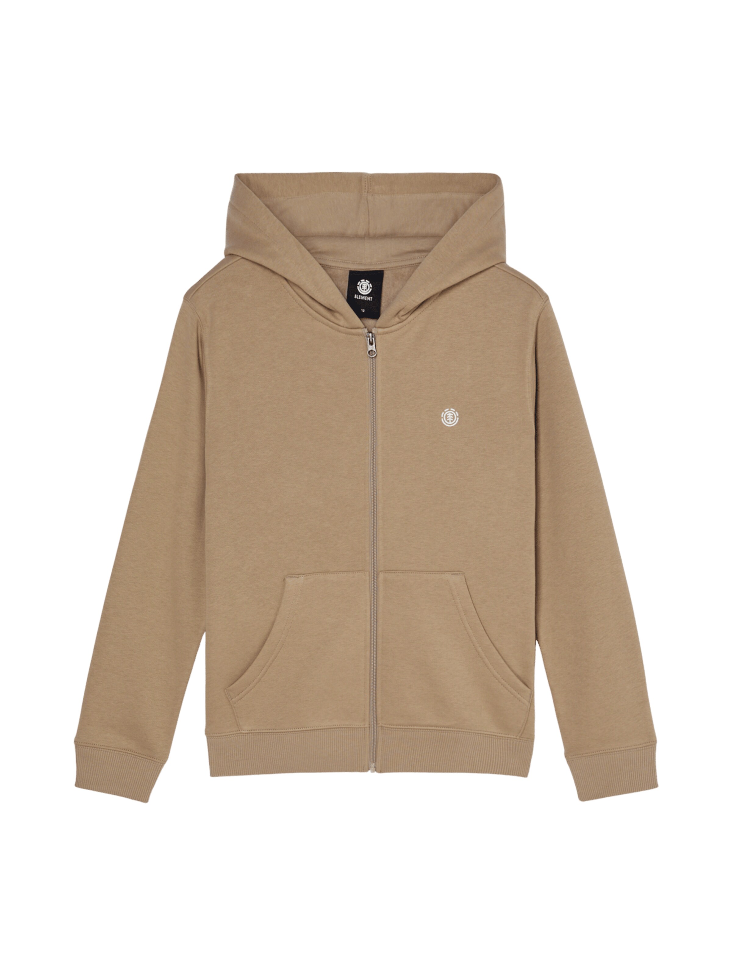 ELEMENT Sweatjacke in Beige: Vorderseite