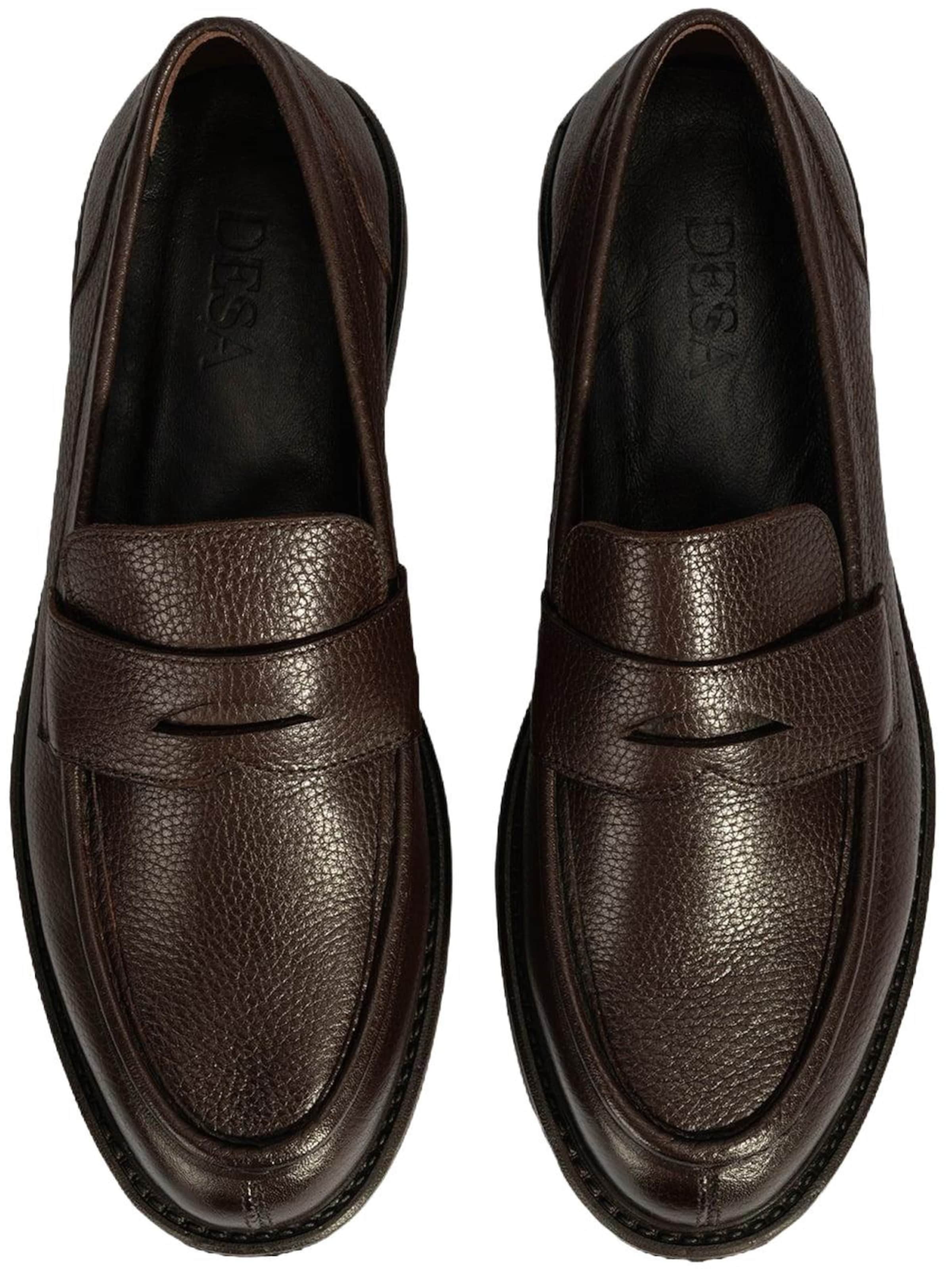 Desa Moccasin 'Slip-On-Schuhe' in Brown