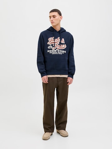 JACK & JONES Sweatshirt in Blauw
