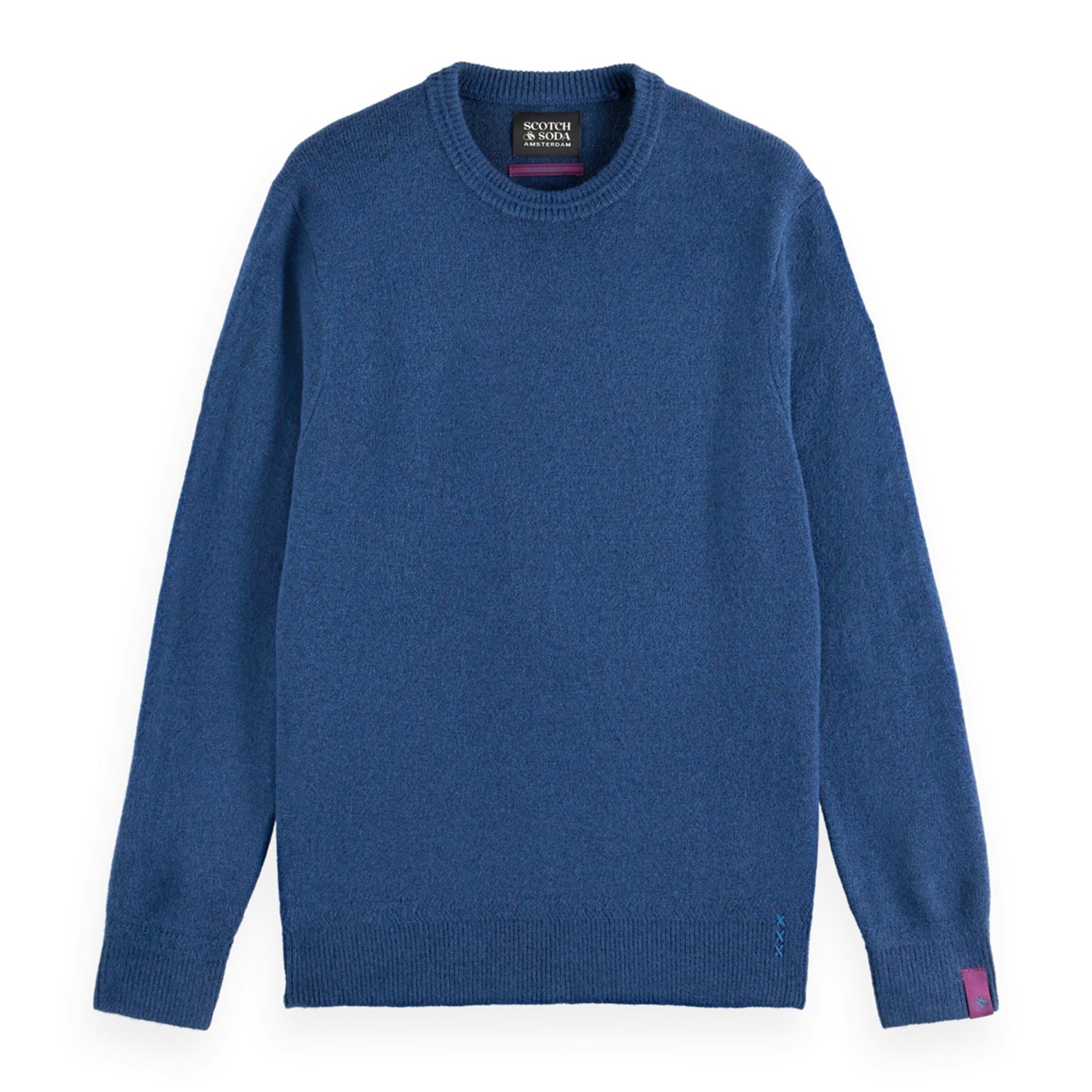 SCOTCH & SODA Trui in Blauw: voorkant