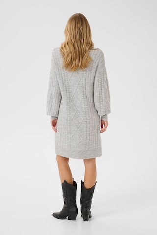 Cream - Vestido de malha 'CRPumpkin' em cinzento