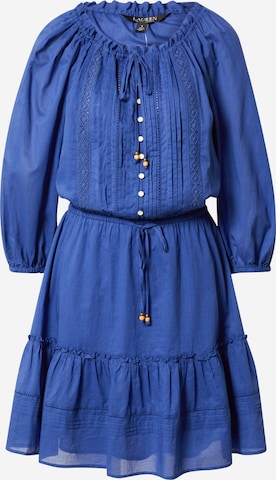 Lauren Ralph Lauren Shirt Dress in Blue: front