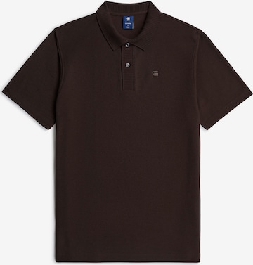 T-Shirt G-STAR en marron : devant