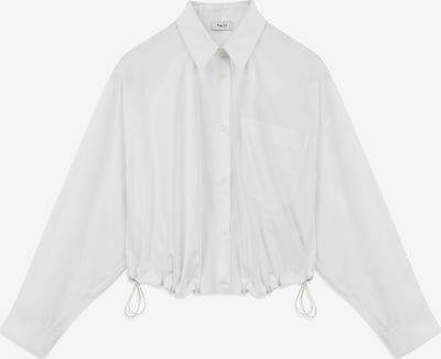 Twist Bluse in weiß, Produktansicht