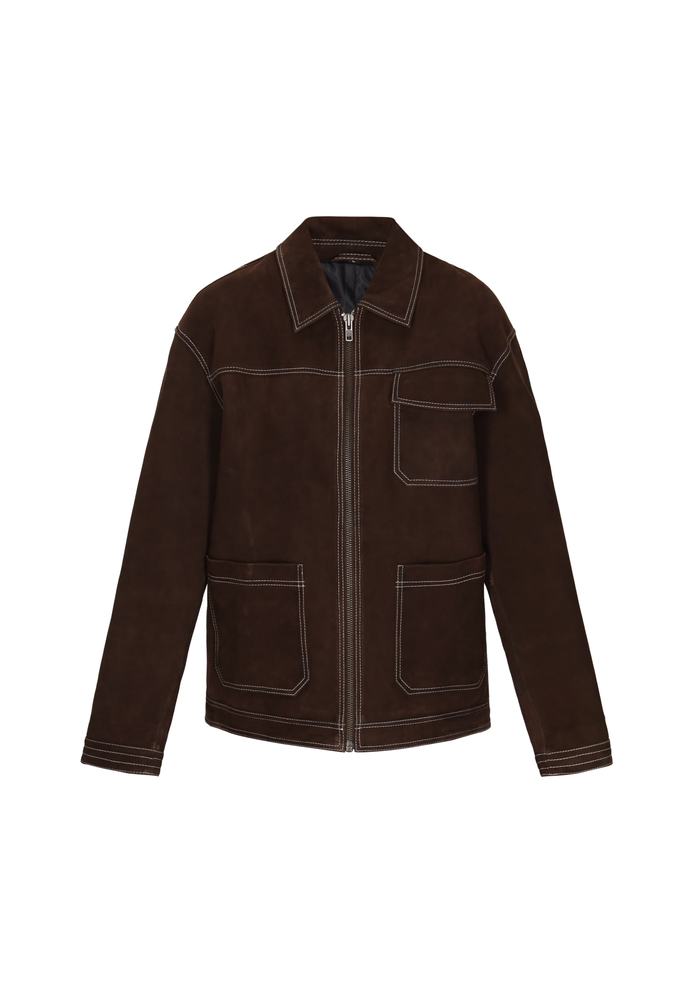 DreiMaster Klassik - Chaqueta de entretiempo en marrón: frente