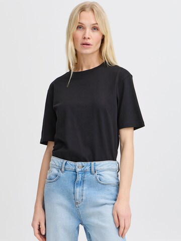 b.young - Camisa ' BYTROLO CREW NECK TSHIRT - ' em preto