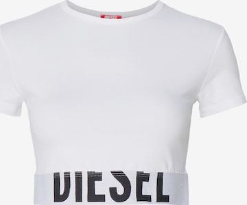 DIESEL - Camiseta en blanco: frente