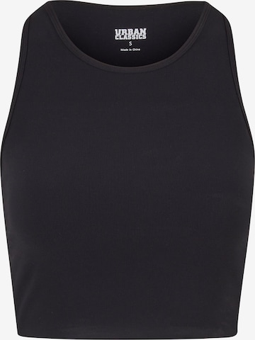 Urban ClassicsTop - crna boja: prednji dio