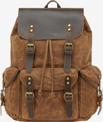 DreiMaster Vintage - Mochila em azul: frente
