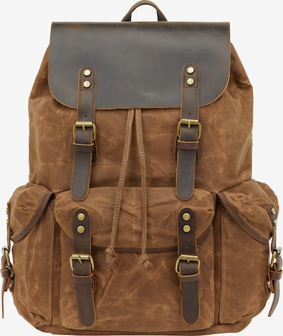 DreiMaster Vintage Reppu värissä ruskea / musta, Tuotenäkymä