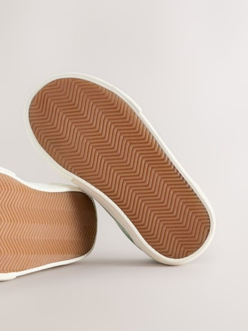 Next Trampki w kolorze zielony