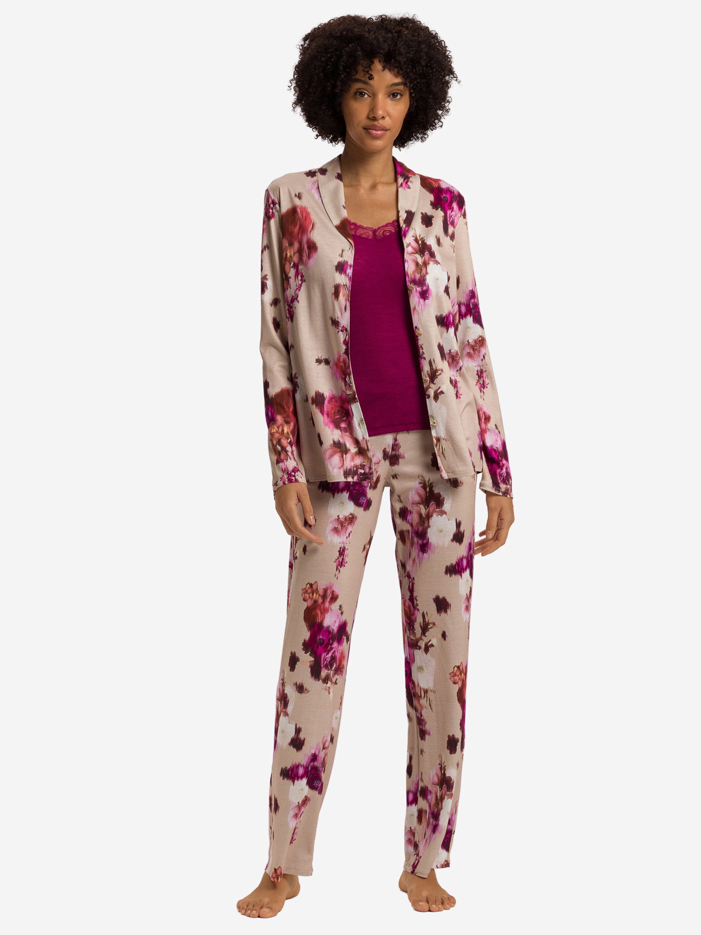 Chemise de nuit ' Olivia ' Hanro en beige