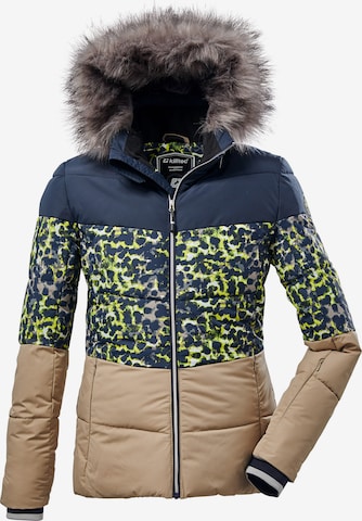 KILLTEC Outdoor jacket in Blue: front