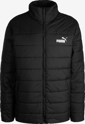 PUMA Performance Jacket 'Essentials+' in Black: front