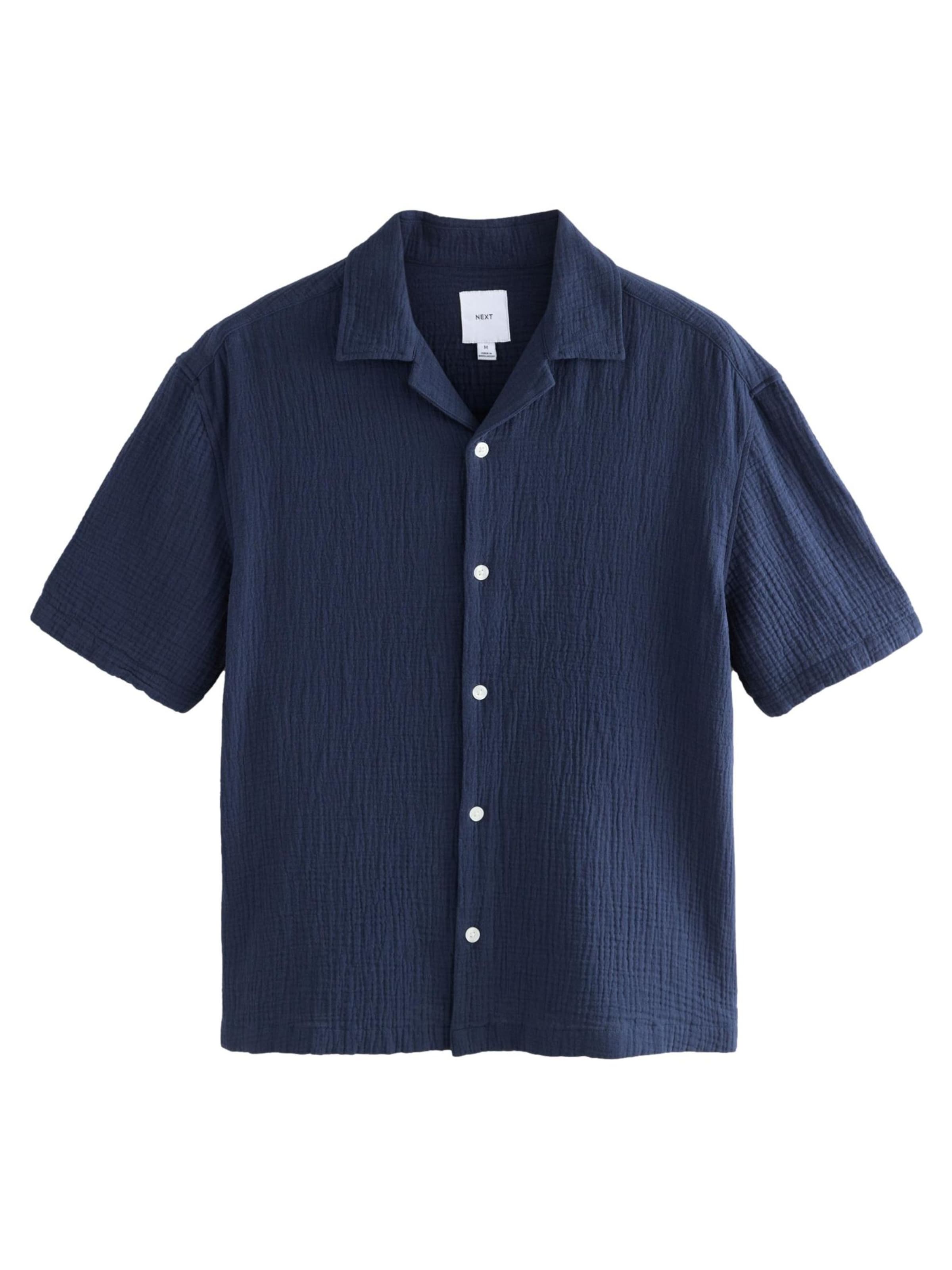 Next Regularny krój Koszula w kolorze niebieski: przód