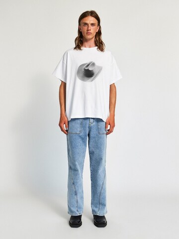 IIQUAL Wide leg Jeans 'MUNIR' in Blue