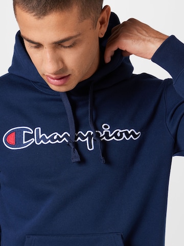 Felpa di Champion Authentic Athletic Apparel in blu