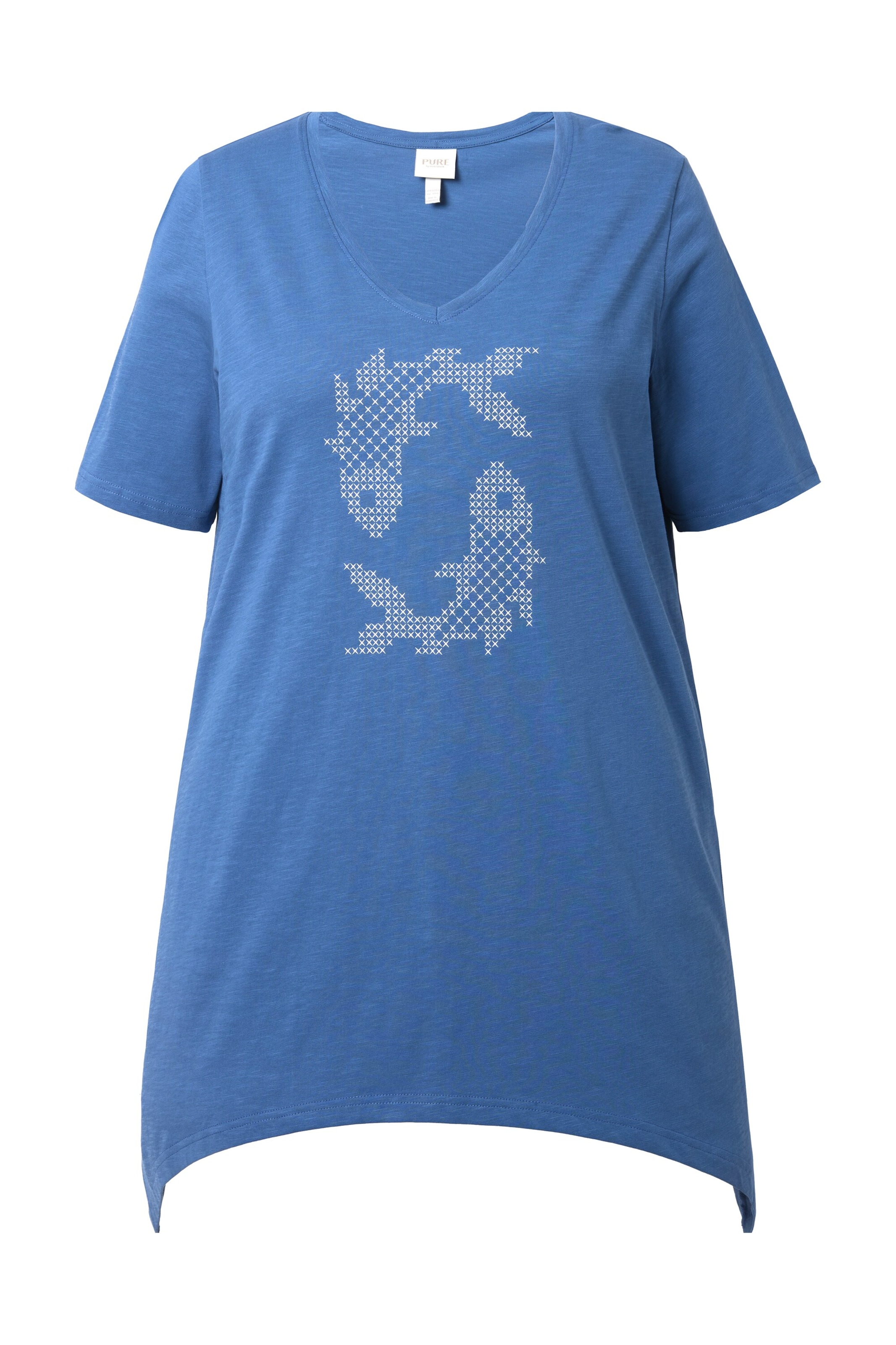 Ulla Popken Shirt in Blue: front