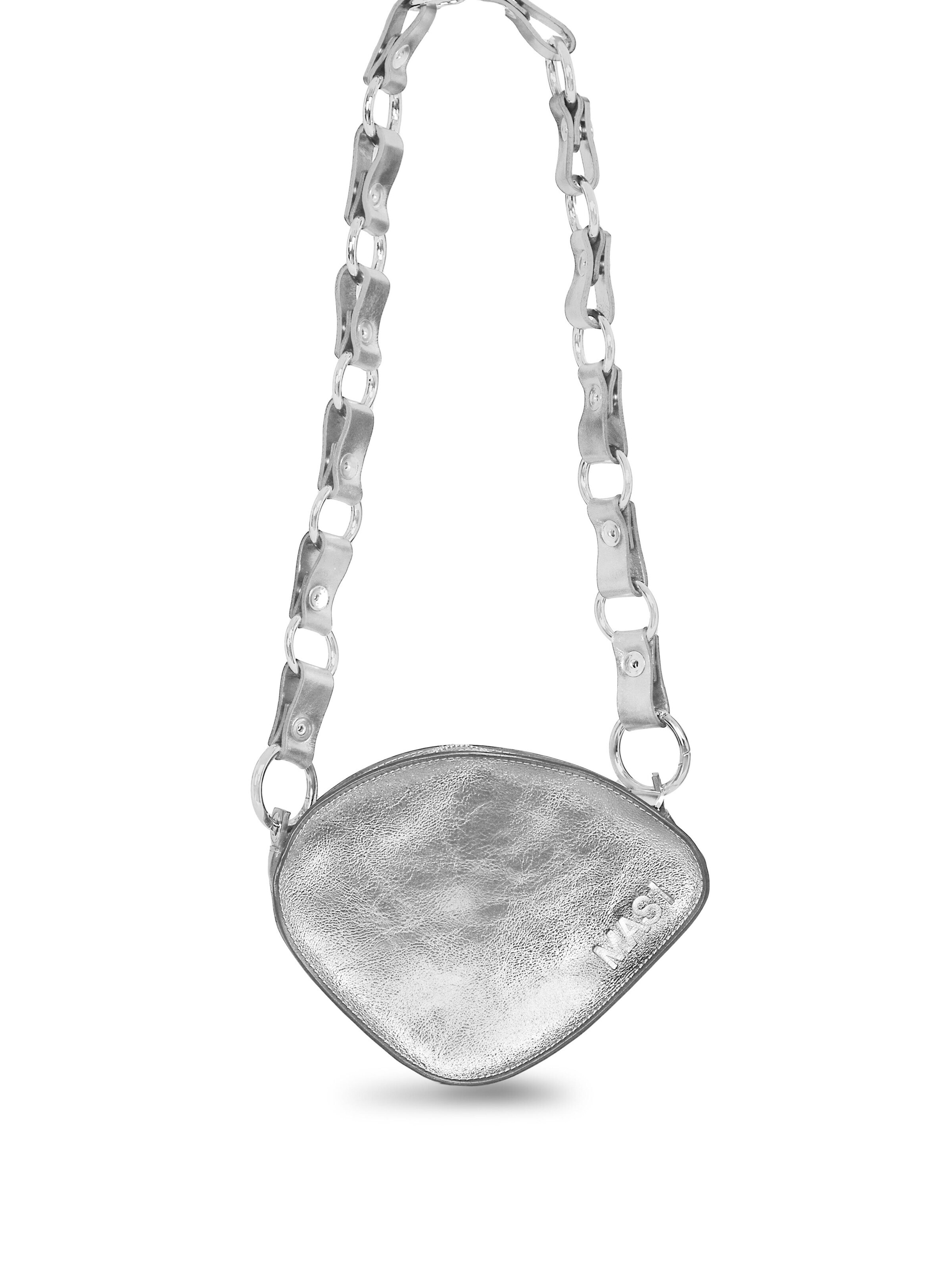 MAS1 Crossbody bag 'Trotter x Duo' in Silver