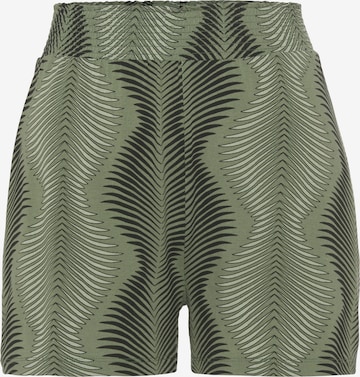 LASCANA Pajama pants in Green: front