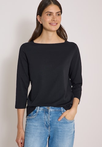 T-shirt CECIL en noir : devant
