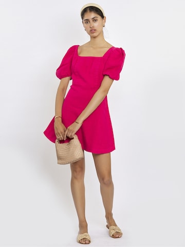 FRESHLIONS Sommerkleid 'Bella' in Pink