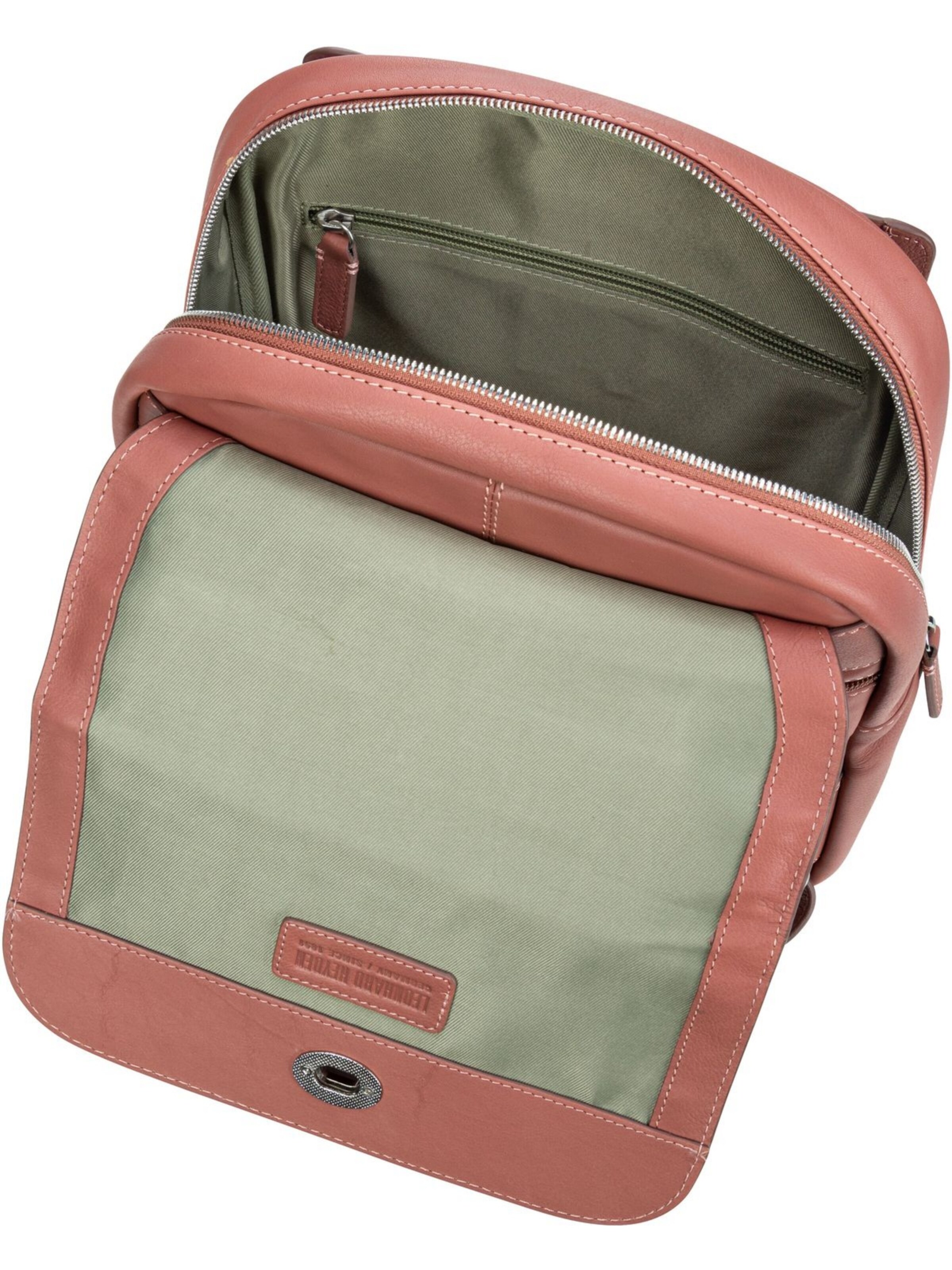 LEONHARD HEYDEN Backpack 'Nizza' in Pink
