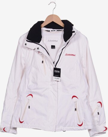 Schöffel Jacket & Coat in XL in White: front