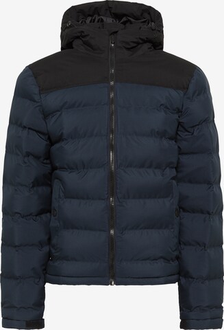 ICEBOUND Between-Season Jacket in Blue: front