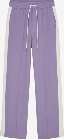 Marc O'Polo Loosefit Broek in Lila: voorkant