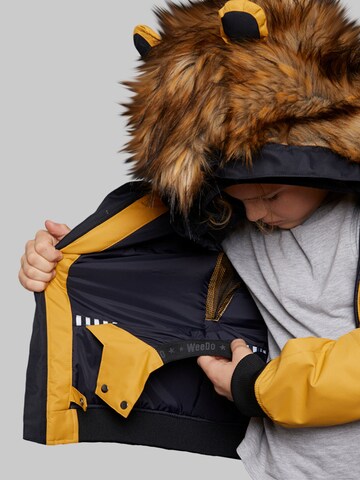 WeeDo Winter Jacket 'LIODO LÖWE' in Yellow