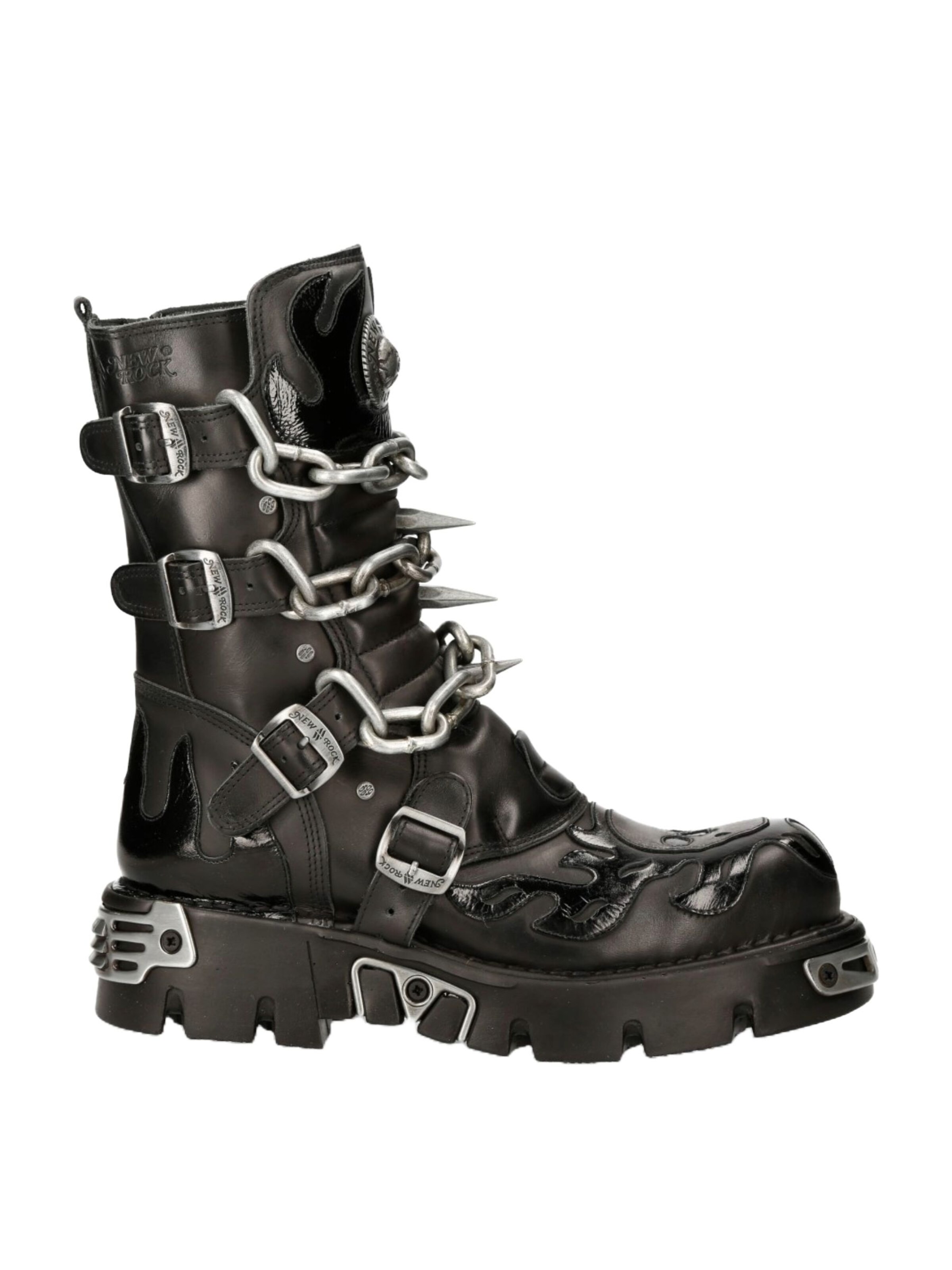 New Rock - Botas con cordones 'M-727-S5' en negro