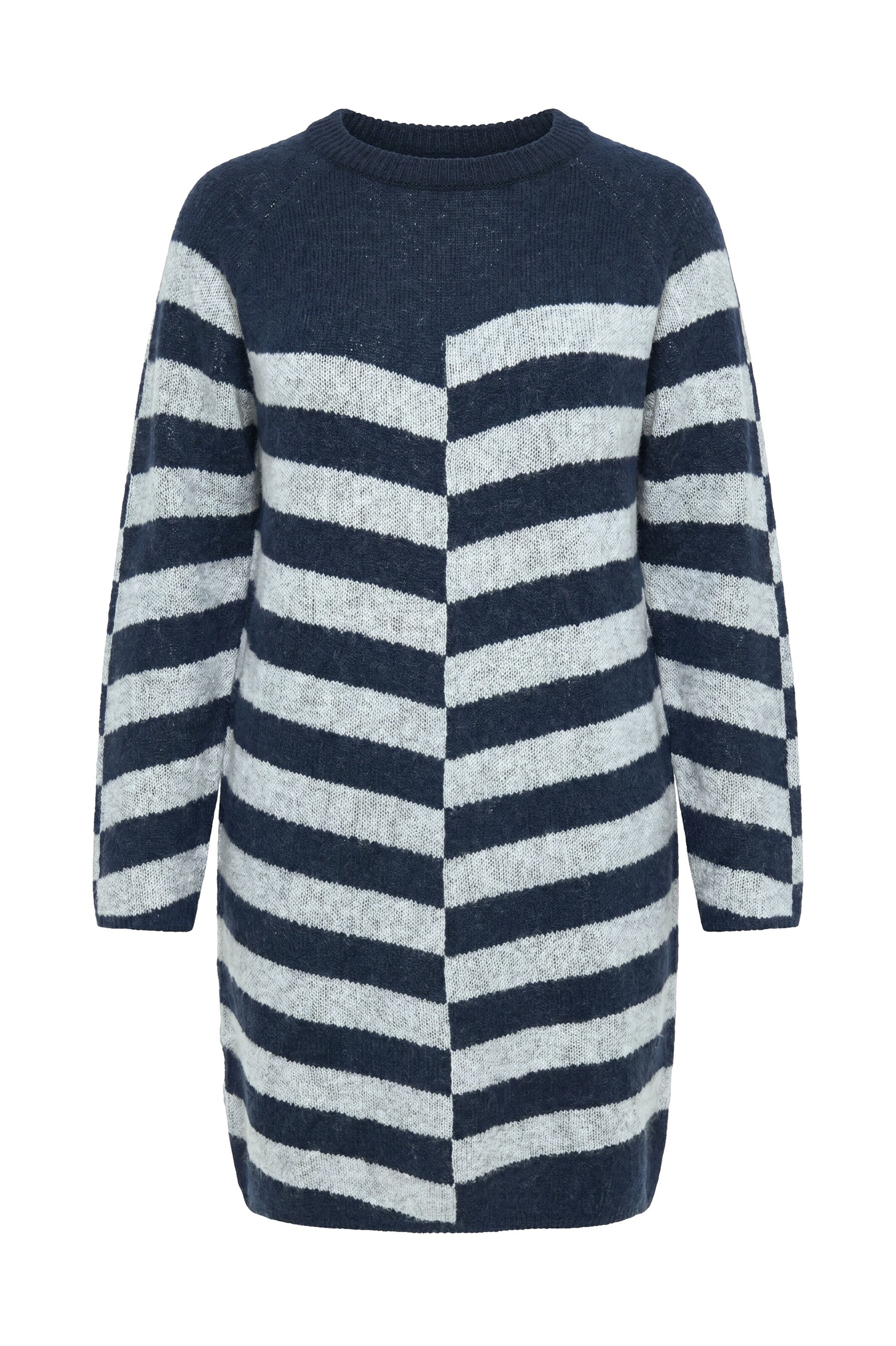 Ulla Popken Jurk in Blauw: voorkant