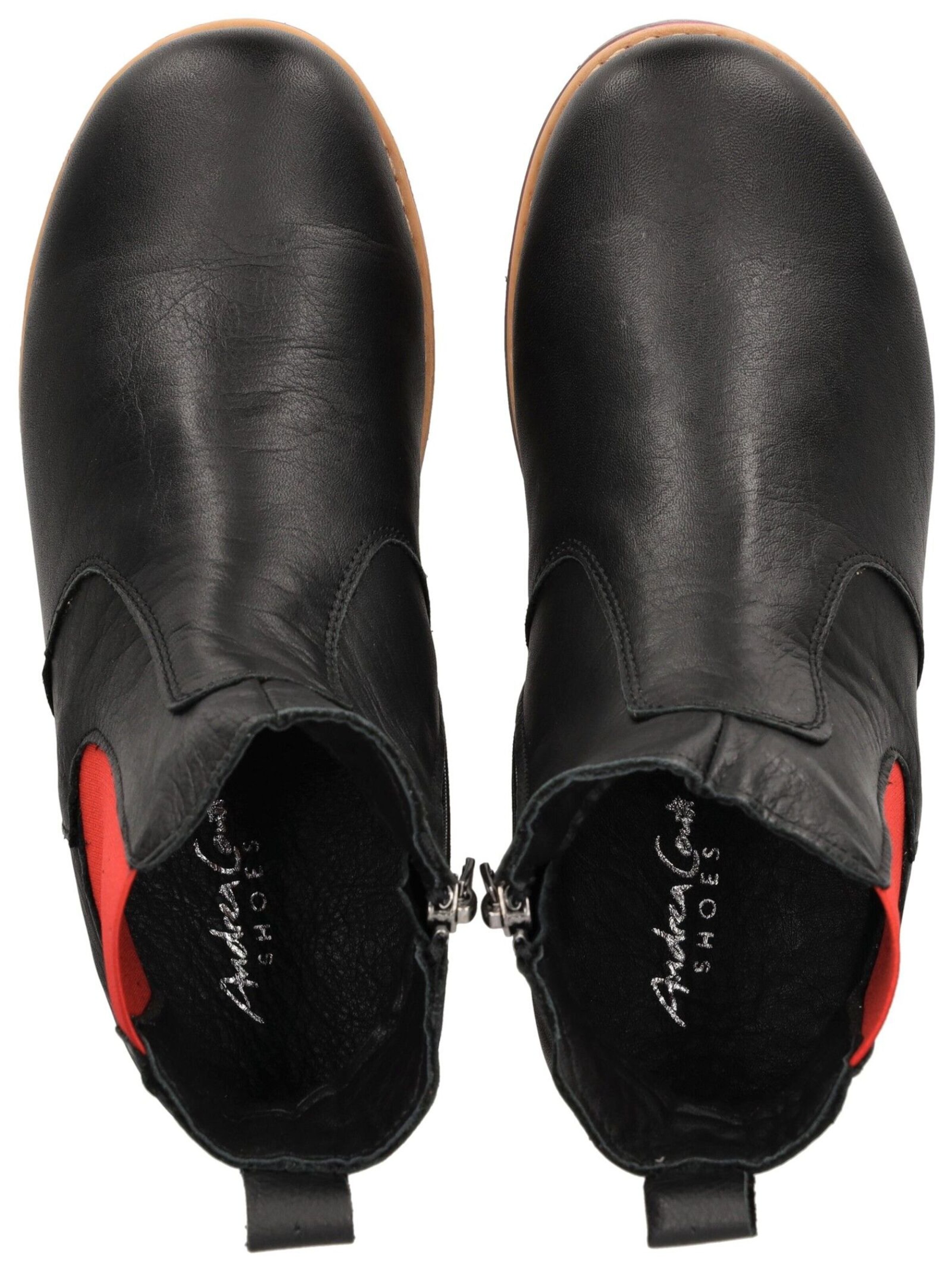 ANDREA CONTI Enkellaarsjes in Zwart