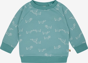 loud + proud Sweater 'Dackel' in Green: front