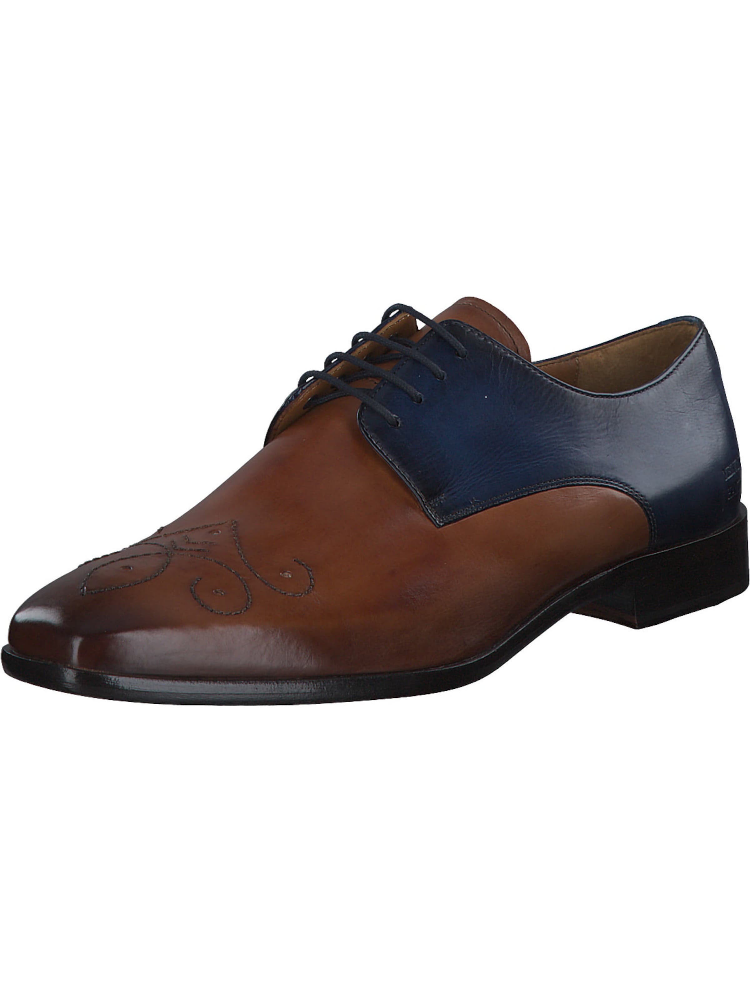 MELVIN & HAMILTON Veterschoen 'Bond 7' in Bruin: voorkant