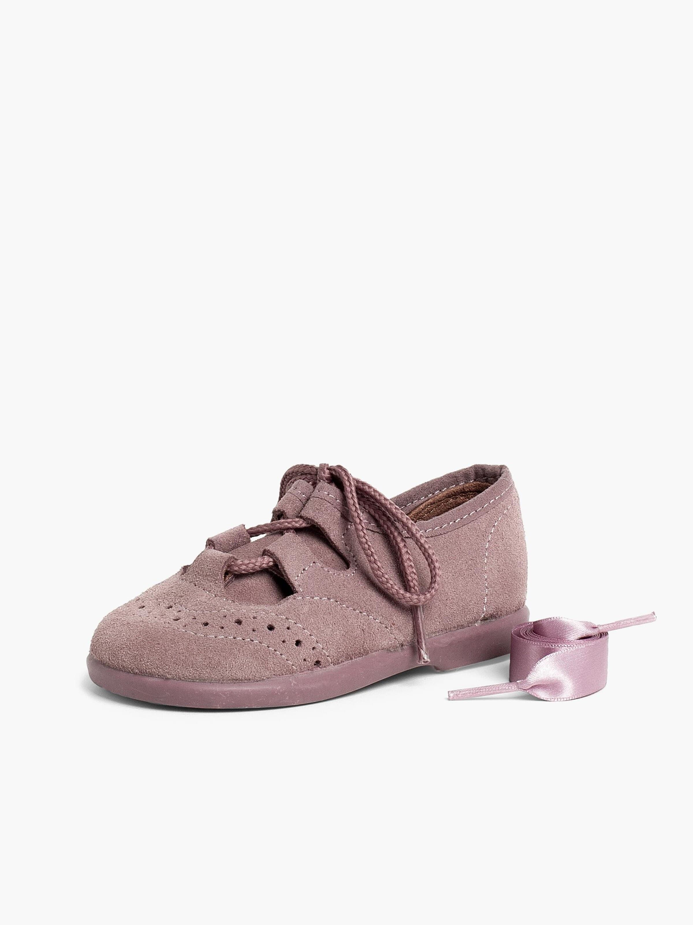 Scarpa bassa di Pisamonas in rosa: frontale