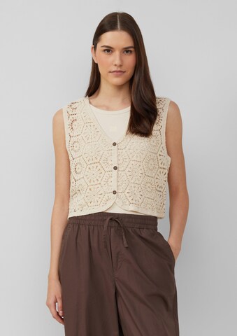 Cardigan s.Oliver en beige : devant