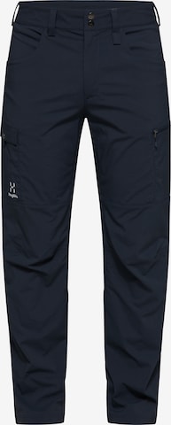 Haglöfs Outdoor Pants in Blue: front