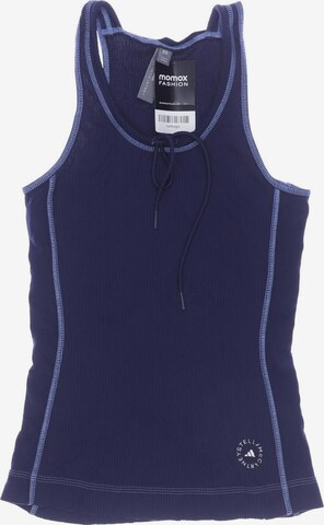 ADIDAS BY STELLA MCCARTNEY Top XS in Blau: predná strana