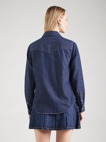 LEVI'S ® Блузка 'ICONIC WESTERN IN LINEN DENIM' в Синий