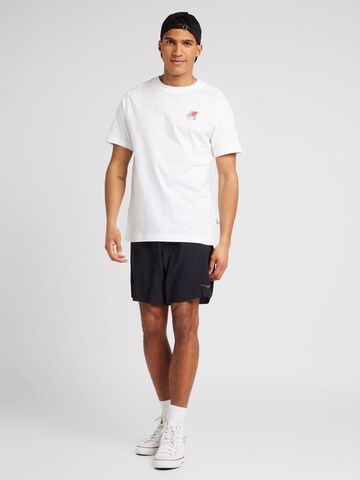 new balance T-Shirt in Weiß