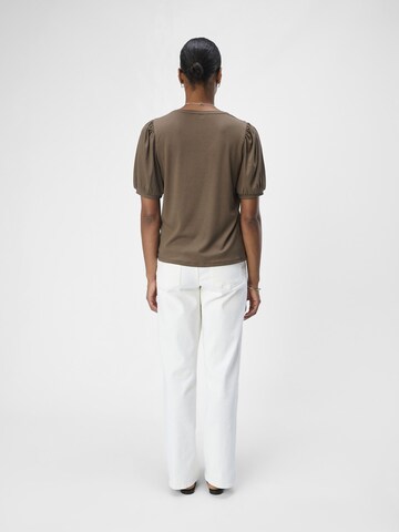 T-shirt OBJECT en marron