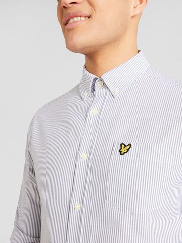 Lyle & Scott Regular Fit Hemd in Grau